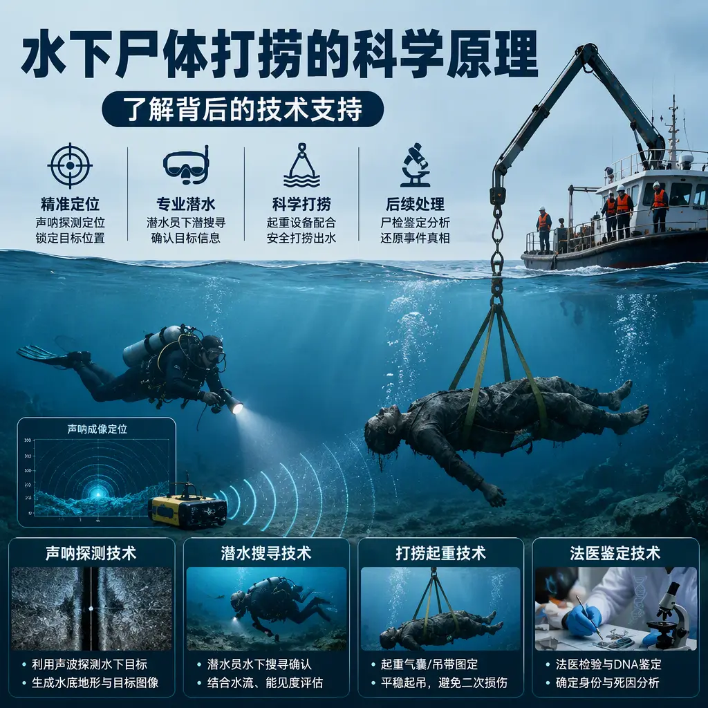内江水下尸体打捞的科学原理,了解背后的技术支持